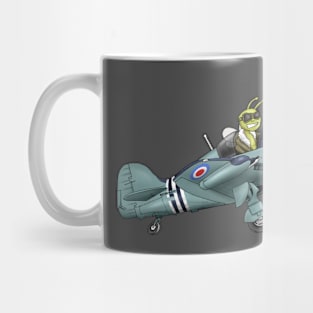 Firely Aircraft Historic Hand drawn Funky Aviation Mug